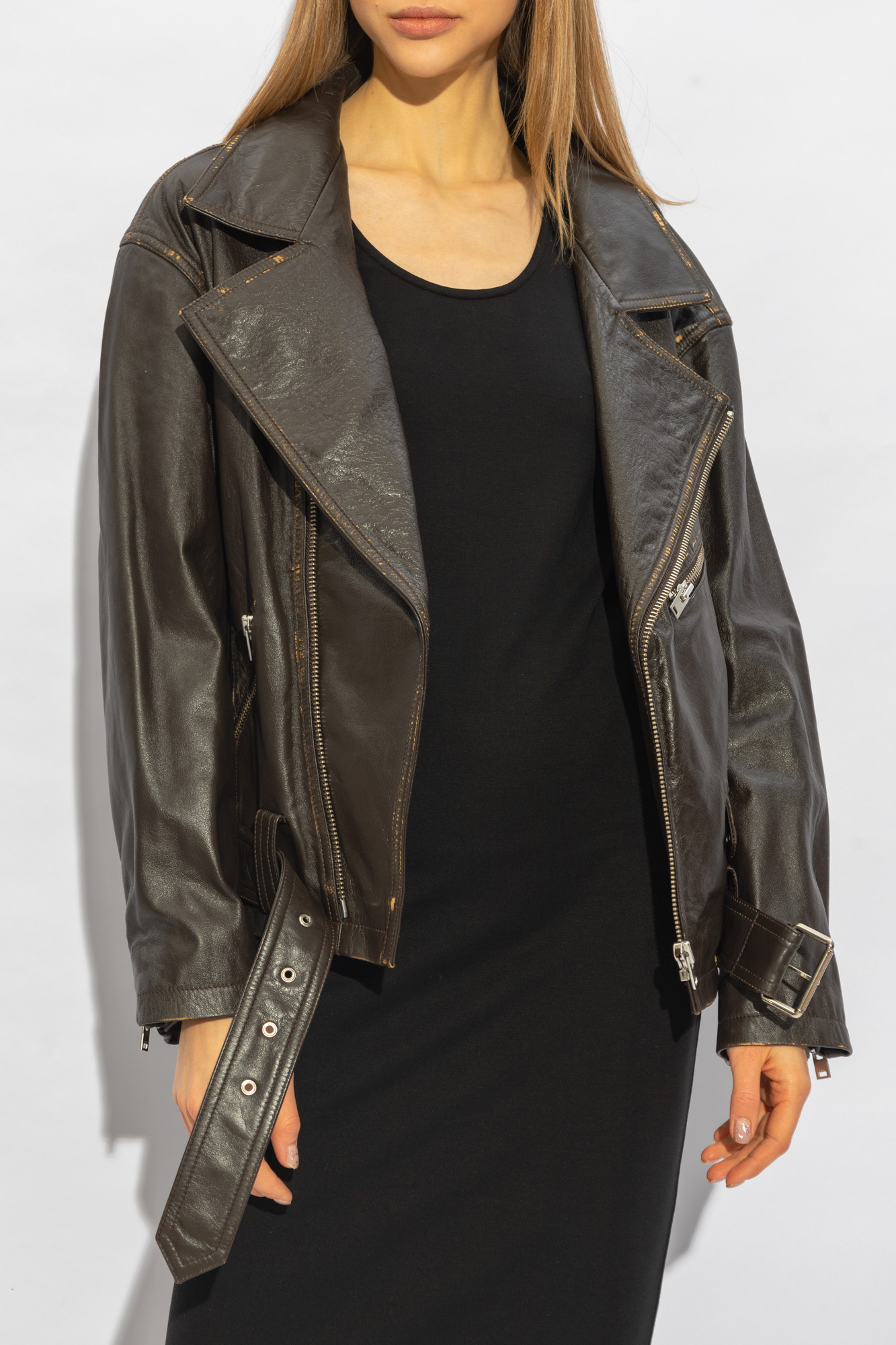 Iro dylan 2025 leather jacket